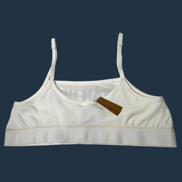 SKIMS Soft Lounge Bralette + Boy Short Set Team USA White 4X - Picture 3 of 11